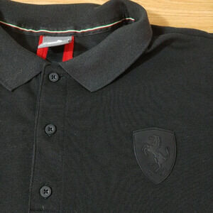Puma Black Polo Shirt XL